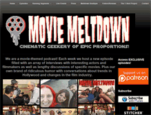 Tablet Screenshot of moviemeltdown.com